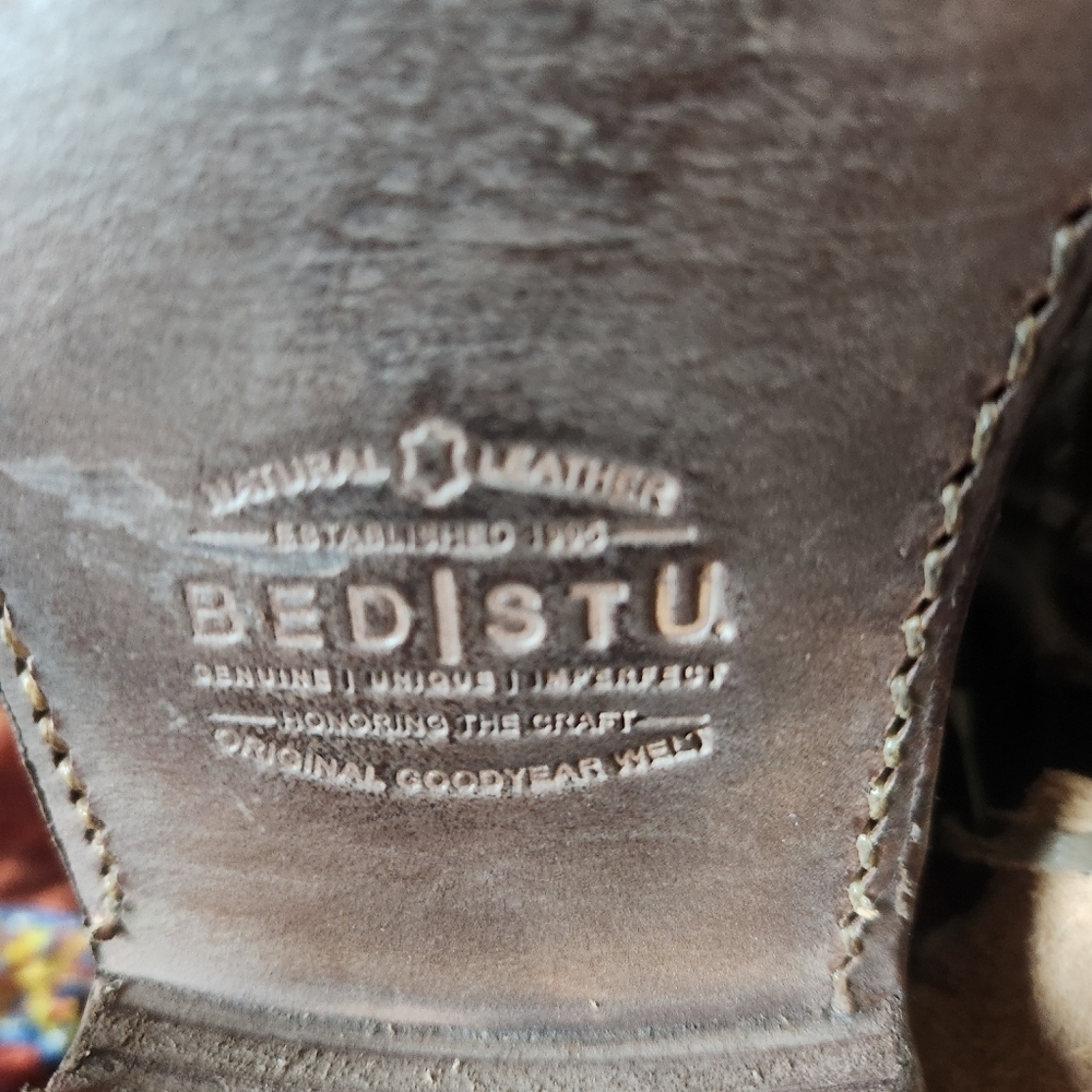 Bed Stu Leather Ankle Boots | Goodyear Welt | Women’s 9.5 | New w/ Partial Tags - Picture 8 of 15